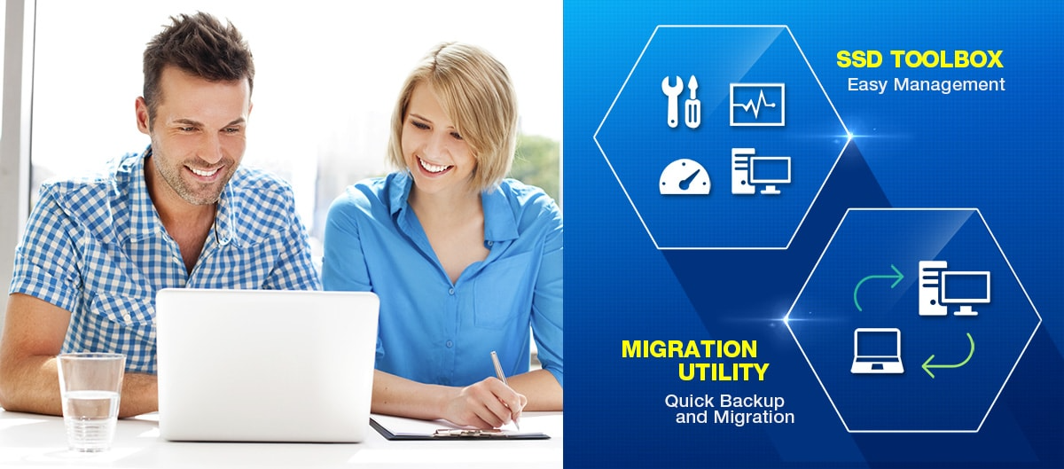 SSD Toolbox y Utilidad de migración